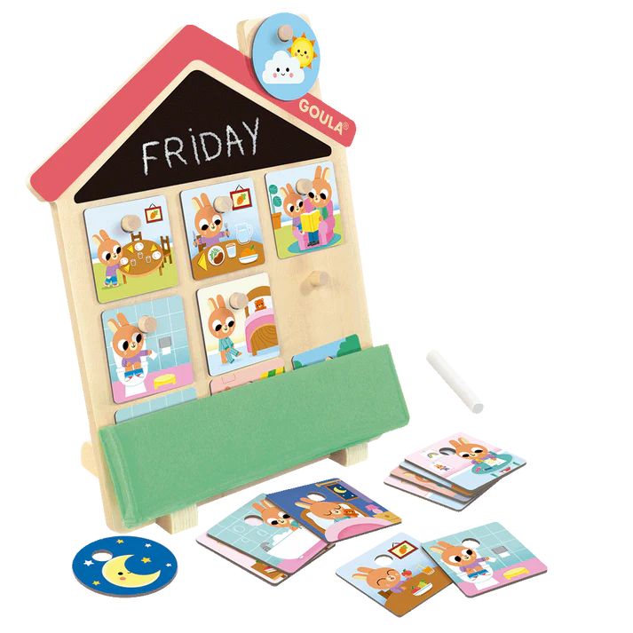 لوحة خشبية - روتين المنزل