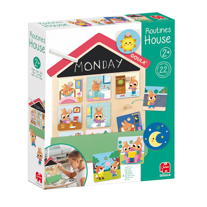 لوحة خشبية - روتين المنزل