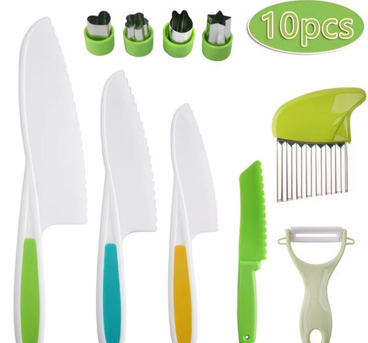 رزمة المطبخ الامنة- 10 قطع